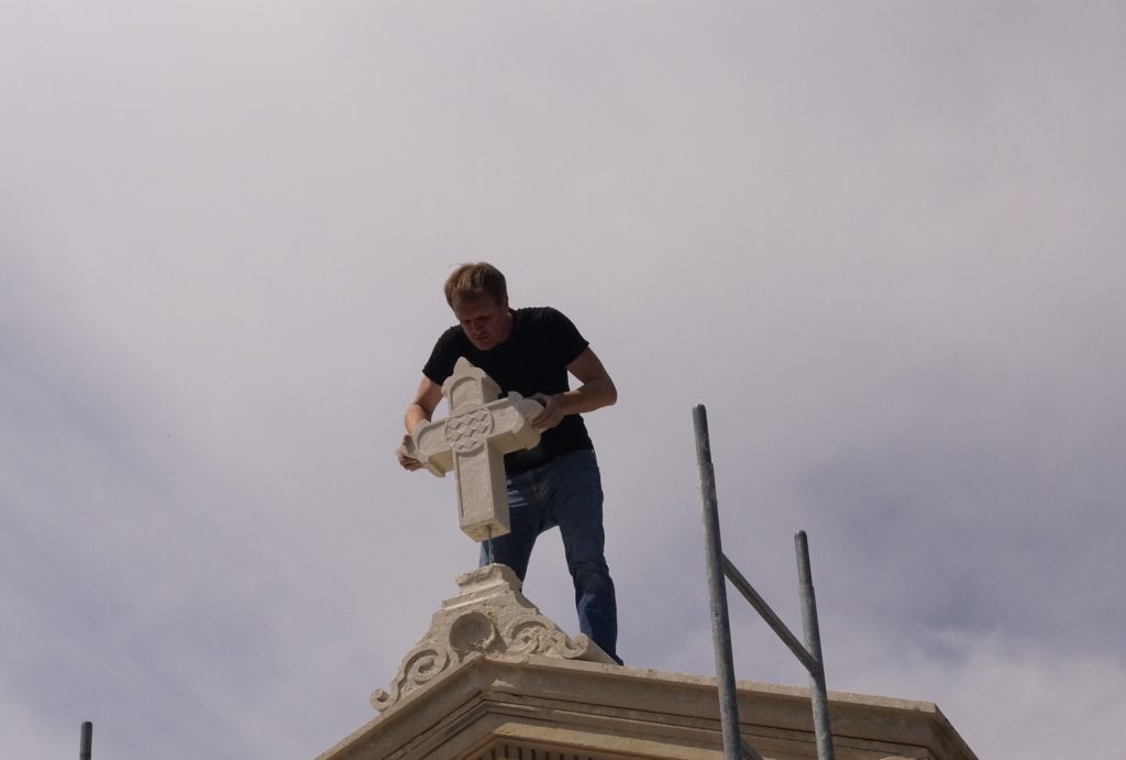 Restauration d'une chapelle photo accueil